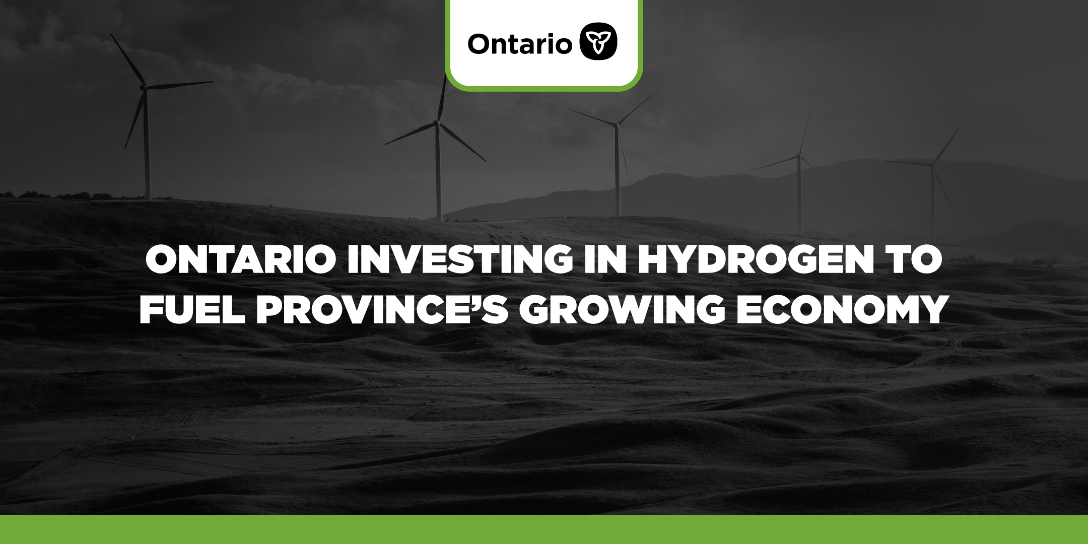 Ontario Investing In Hydrogen To Fuel Province’s Growing Economy ...